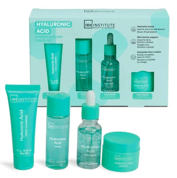 Skincare complète à l'acide hyaluronique