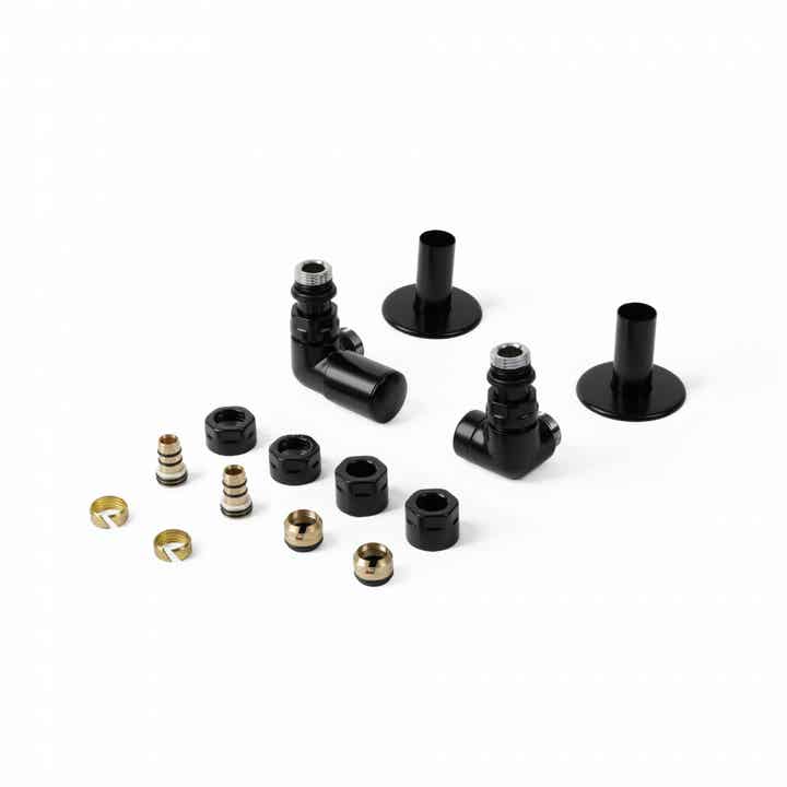 Vision alles in één 3-assige radiatorkraan set