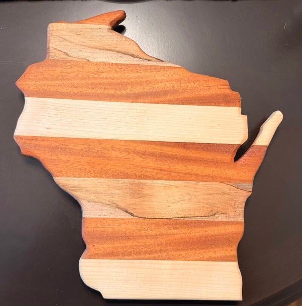 State of Wisconsin Cutting Boards