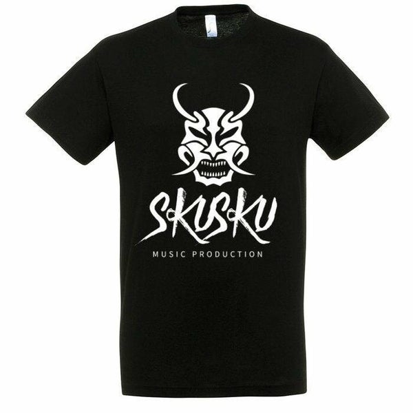 SKUSKUMUSIC T SHIRT ZWART