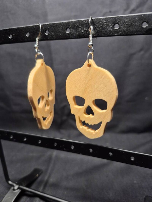 Boucles d'oreilles Tête de mort