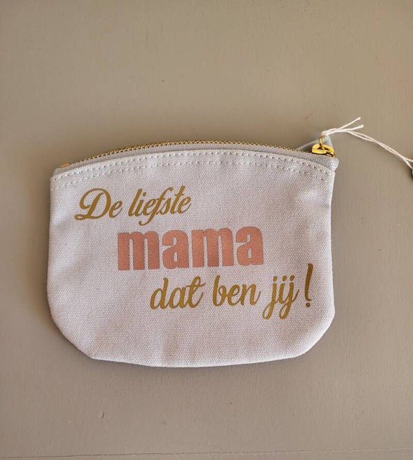 Portemonnee blauw - Mama