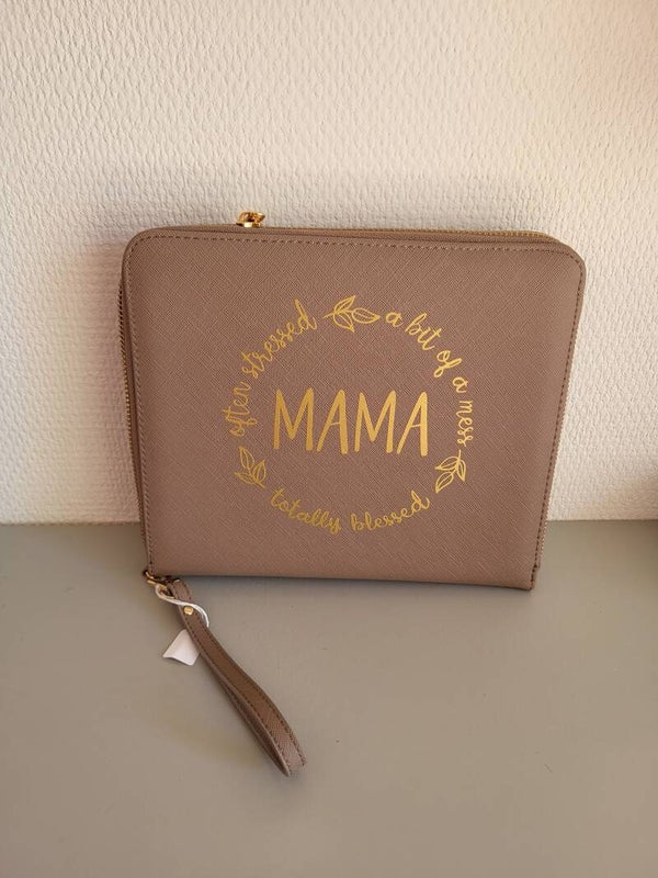 Travel/Tech Organiser taupe - Mama