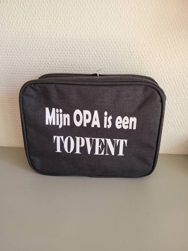 Accessories Pouch donker grijs - Opa