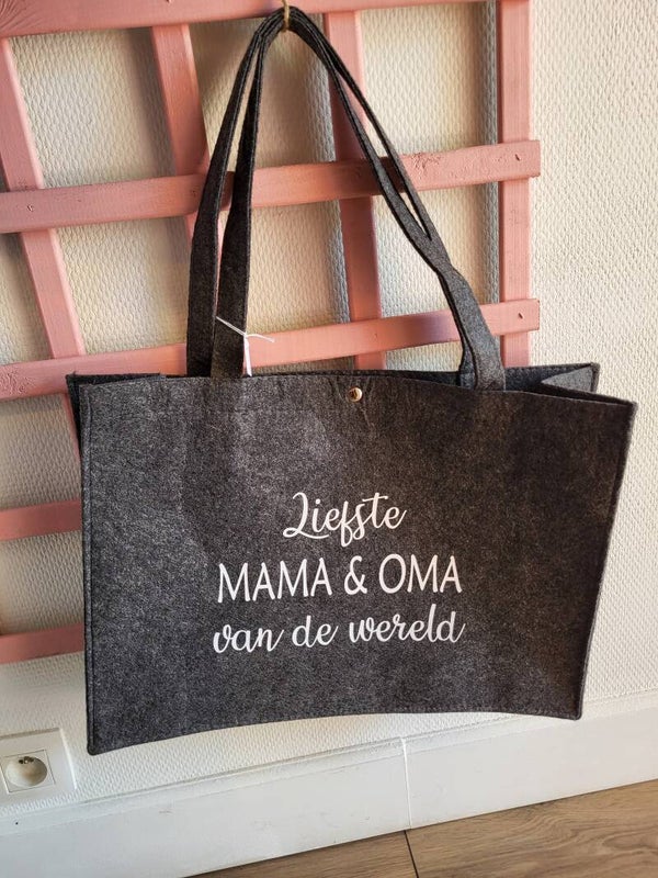 Vilten draagtas standaard - Mama & Oma