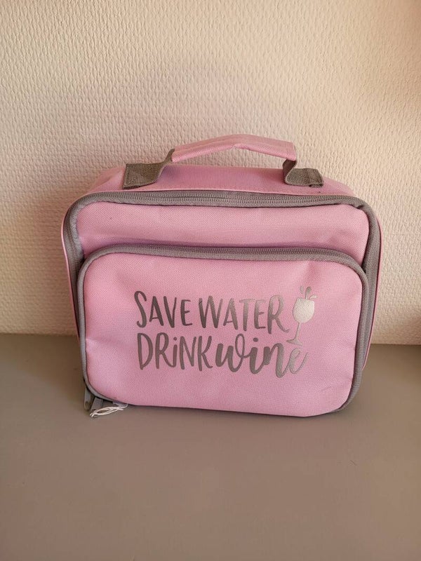 Lunch koeltas roos - Save water