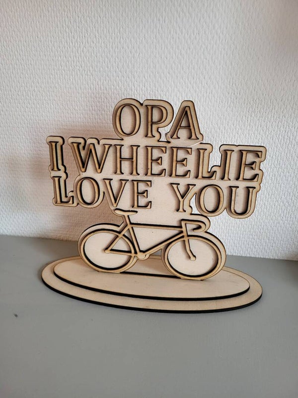 Fiets I WHEELIE LOVE YOU - Opa