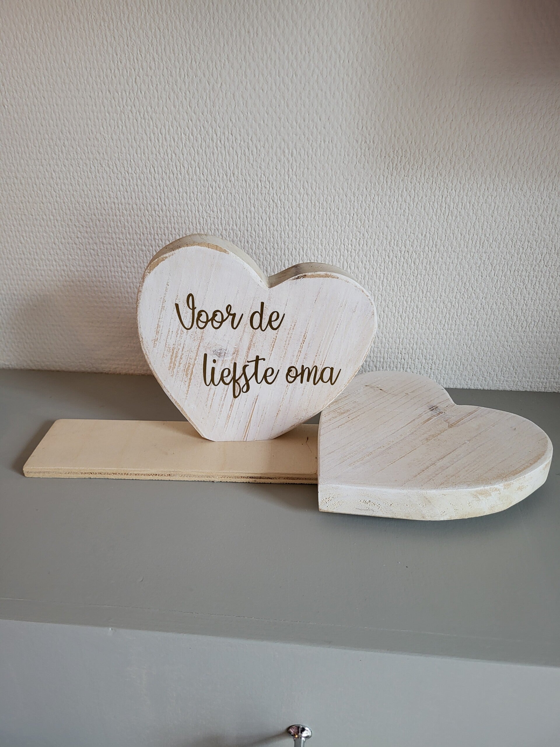 Dubbel hart hout - Oma