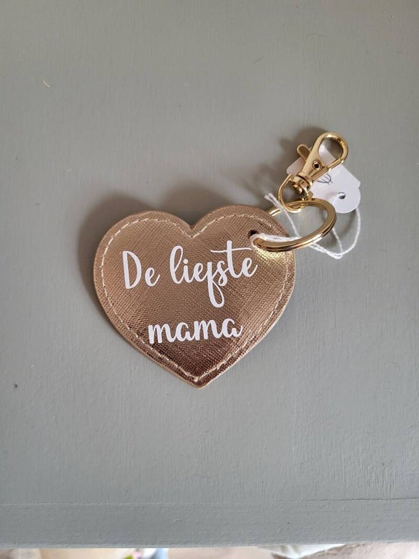 Sleutelhanger hart - Mama