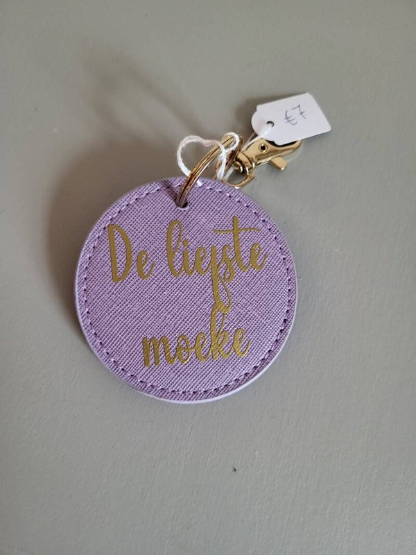Sleutelhanger rond - Moeke