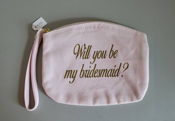 Make-up tasje roos - Bridesmaid