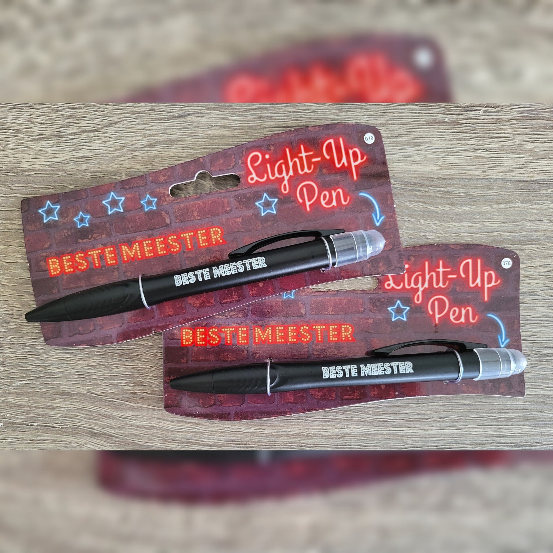 Light up pen - Beste Meester