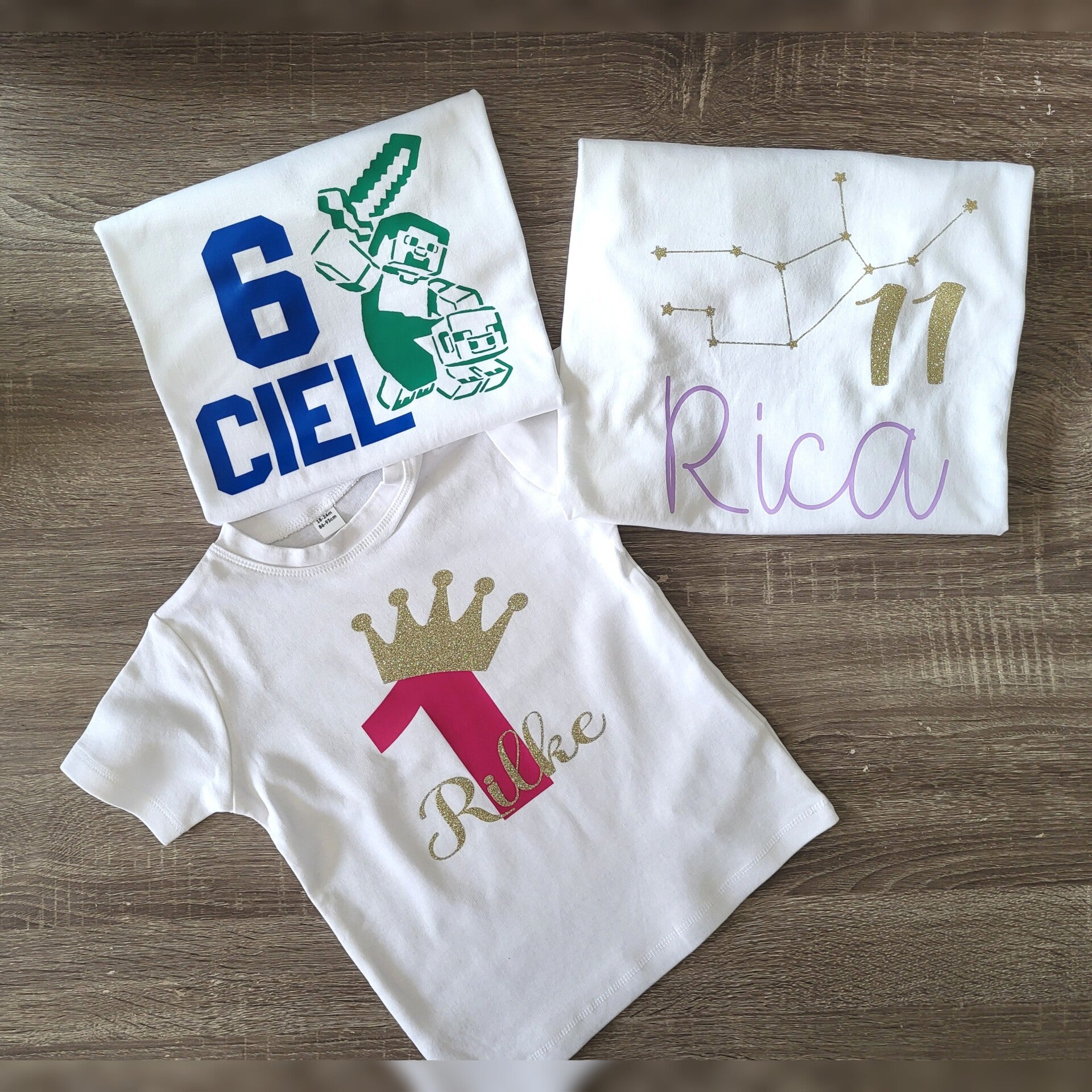 T-shirt/romper - Verjaardag