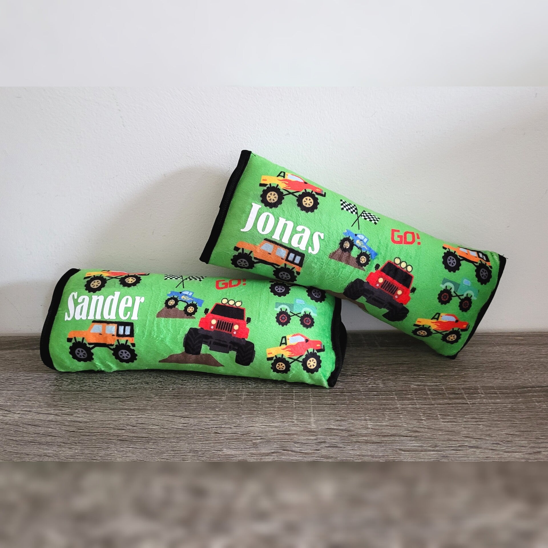 Trucks autogordel slaap kussen kids