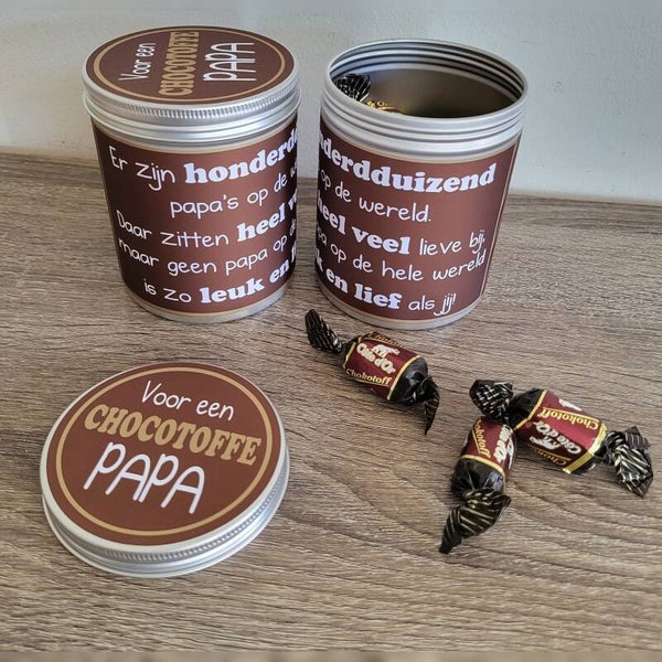 Chocotof blikje