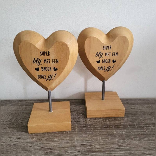 Wood heart - Broer