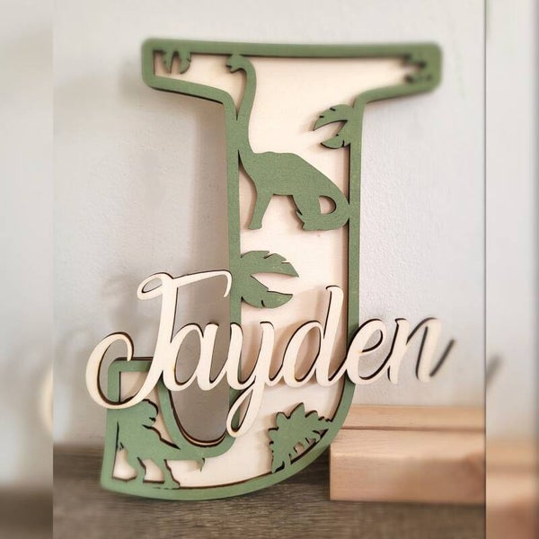 Naam letter ophangbord