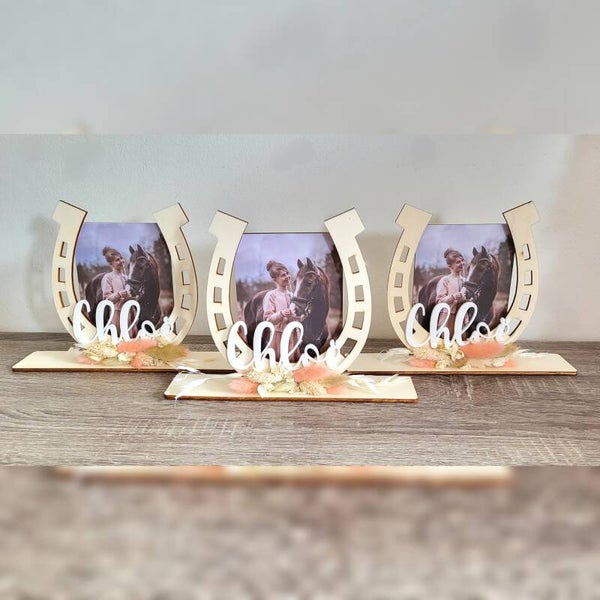 Hoefijzer foto standaard