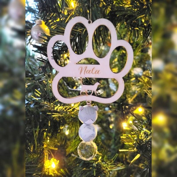 Zonnehanger kralenketting - Kat