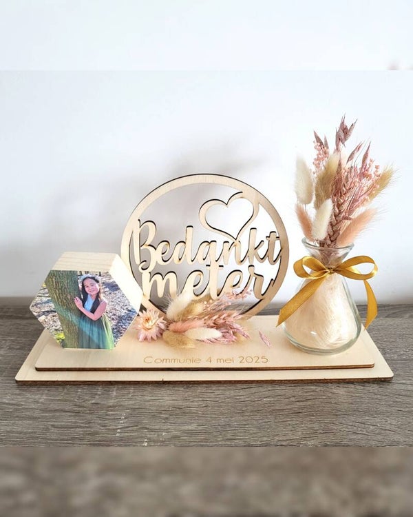 Flower hoop plateau cirkel - foto