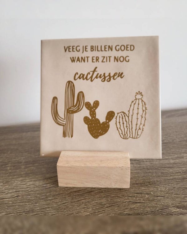 Gepersonaliseerd tegeltje