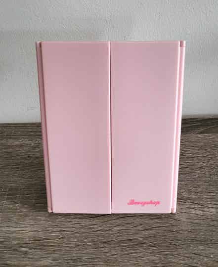 Make-up spiegel inklapbaar roos