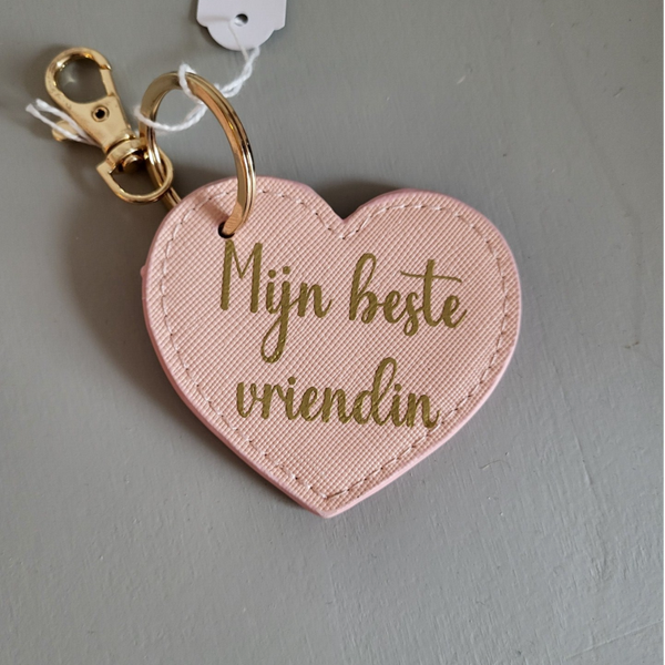 Sleutelhanger hart - Vriendin