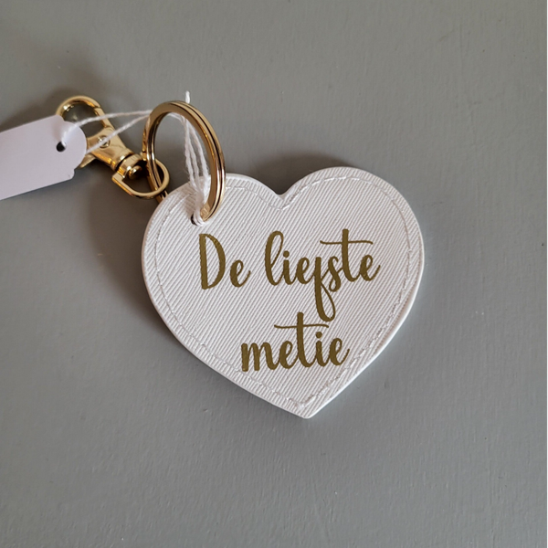 Sleutelhanger hart - Metie