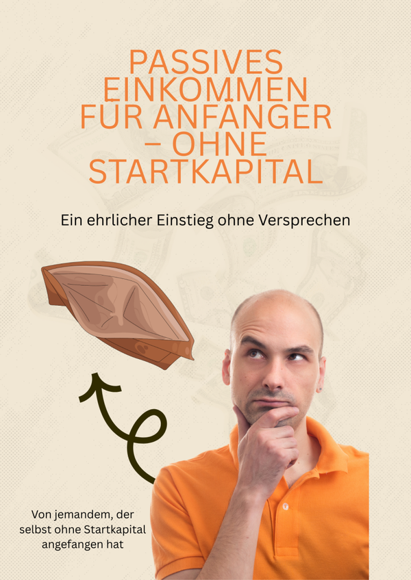 Passives Einkommen für Anfänger – ohne Startkapital. Was wirklich funktioniert. Und was nicht.