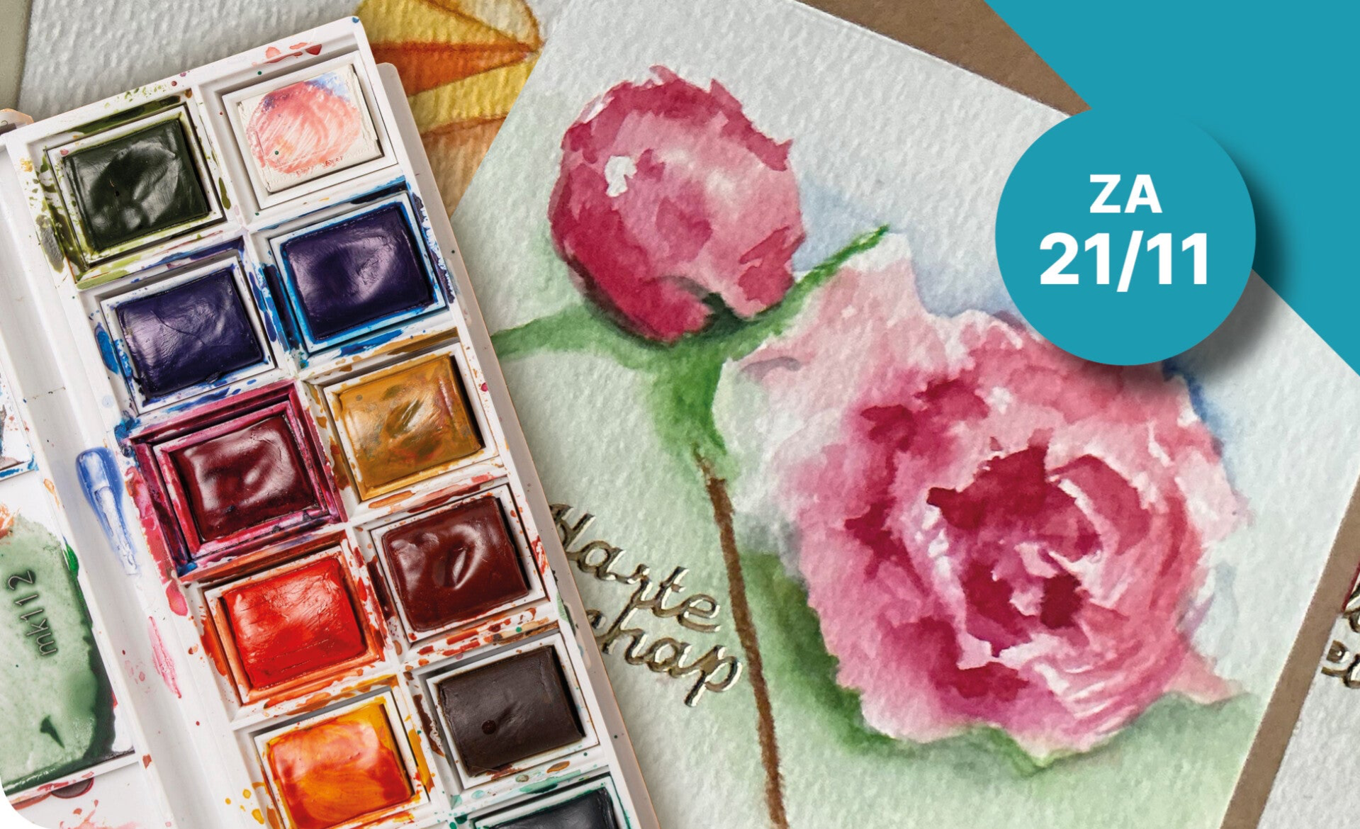 1/2 DAG AQUAREL - KAARTJES