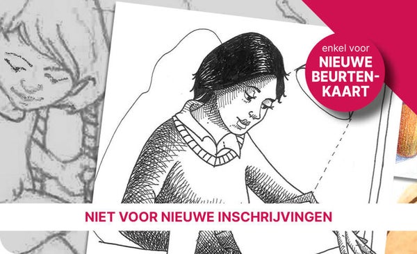 NIEUWE BEURTENKAART TEKENATELIER OP VRIJDAGOCHTEND