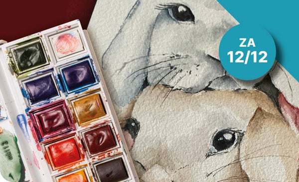 1/2 DAG AQUAREL - KONIJNTJES