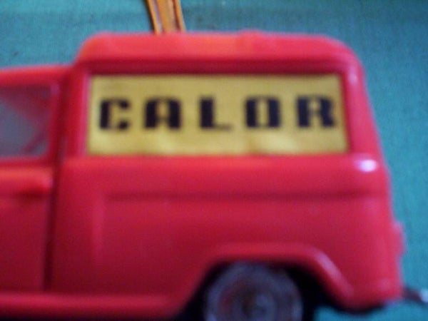 Norev paire Pub CALOR adhésive pour Renault 4 l Fourgonnette Norev