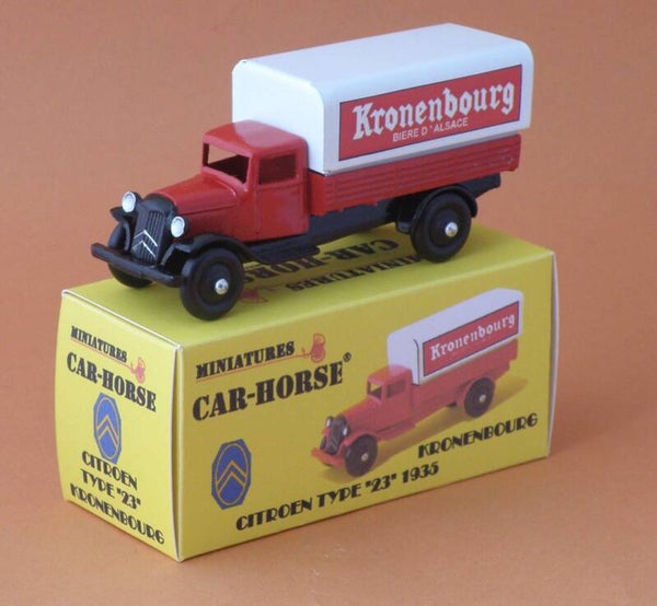 Car-Horse Citroen type 23 Kronenbourg style Dinky Toys