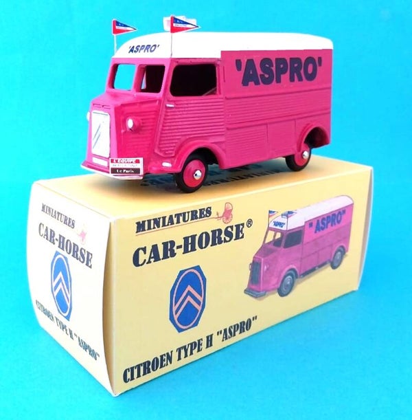 Car-Horse Citroen type H HY Ambulance Aspro style Dinky Cij Jrd
