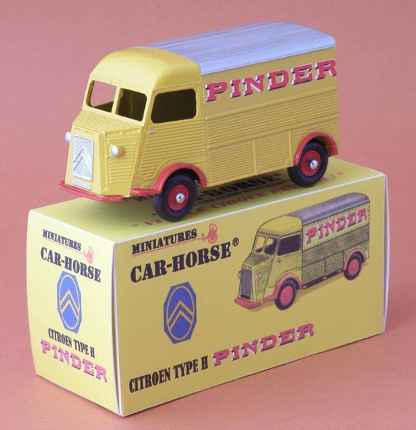 Car-Horse Citroen type H HY  Cirque Pinder style Dinky Cij Jrd