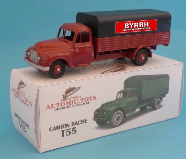 Coffret AutomicToys Citroen Type 55 T55  Byrrh
