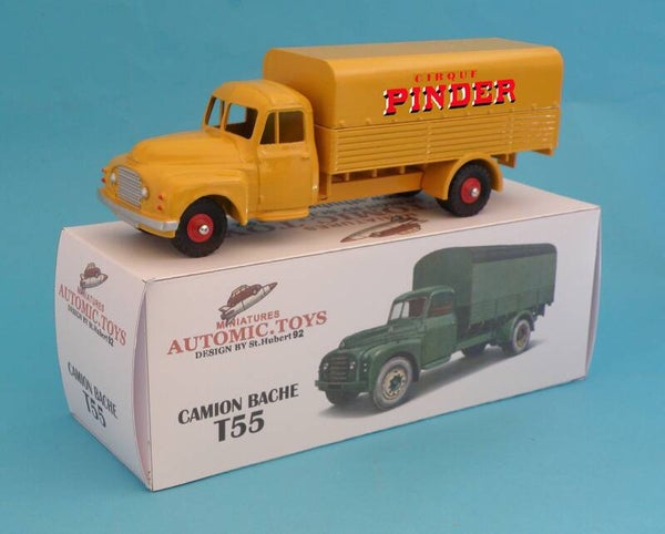 Coffret AutomicToys Citroen Type 55 T55 Cirque Pinder