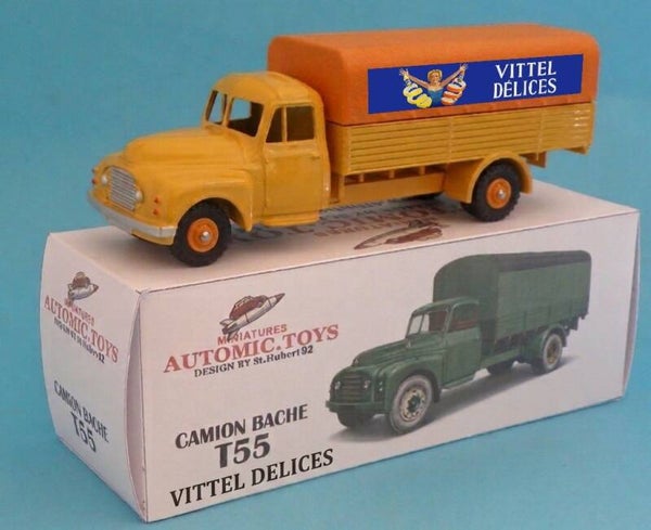 Coffret AutomicToys Citroen Type 55 T55 Vittel Délices