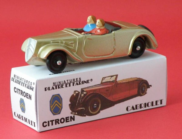 Plâtre & Farine Citroen traction cabriolet d'orée surmoulage JRD fin de stock