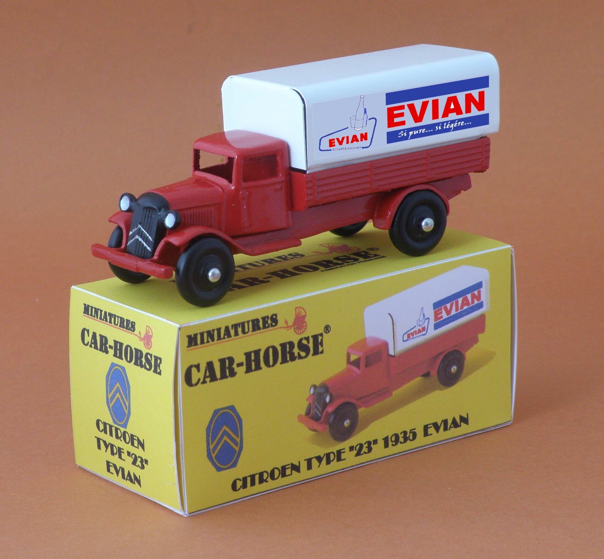 Car-Horse Citroen type 23 Evian style Dinky Toys
