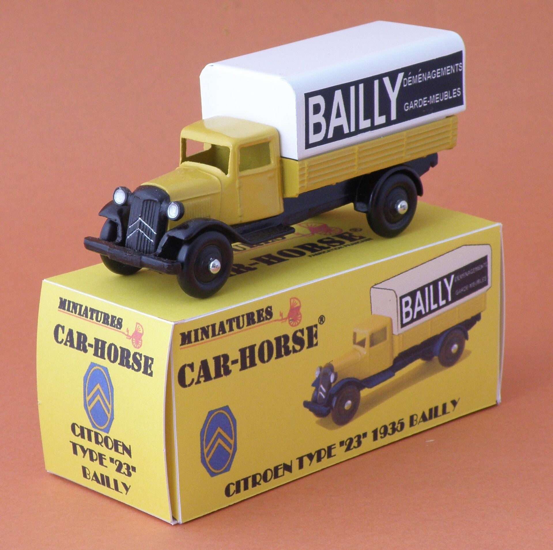 Car-Horse Citroen type 23 Bailly style Dinky Toys