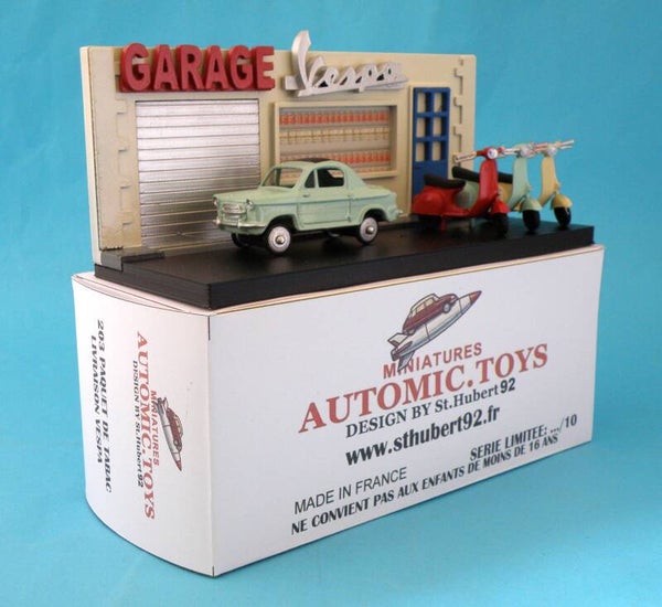 Coffret AutomicToys Vespa 400 scooter Vespa
