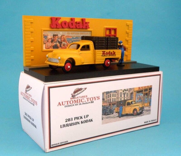 Coffret AutomicToys  Peugeot 203 pick up Kodak