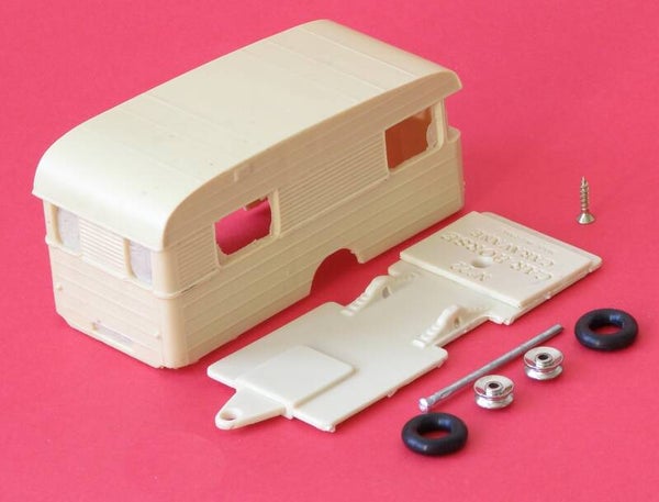 Car Horse Salza kit  caravane Digue 1/43 tyle Dinky Toys ancienne
