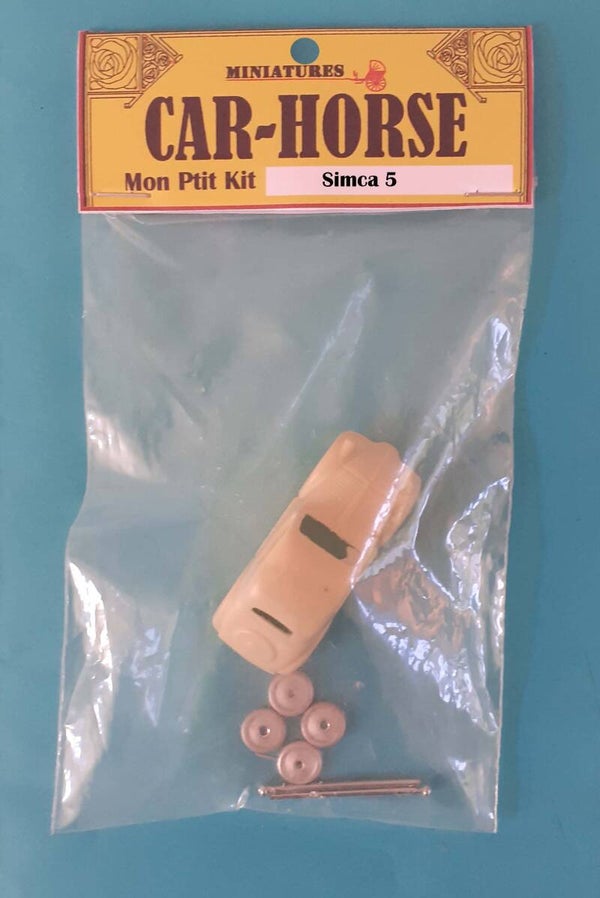 Car Horse Salza kit Simca 5 style Dinky Toys ancienne