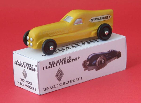 Plâtre & Farine Renault Nervasport jaune surmoulage JRD fin de stock