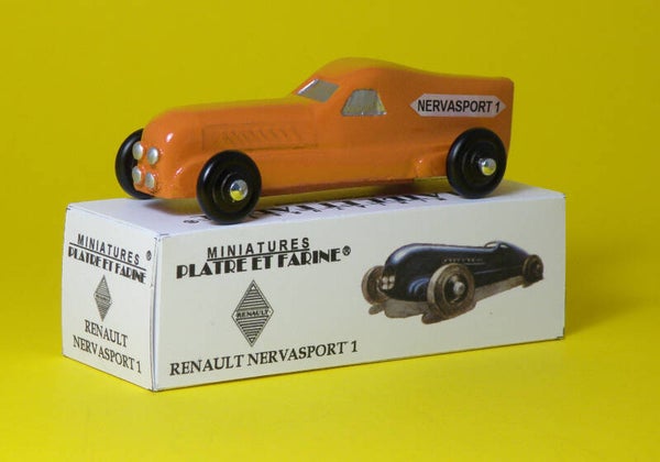 Plâtre & Farine Renault Nervasport orange surmoulage JRD fin de stock