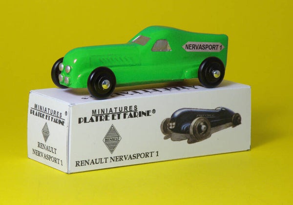 Plâtre & Farine Renault Nervasport verte surmoulage JRD fin de stock