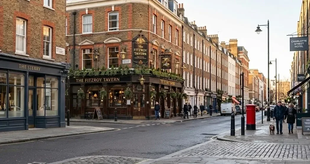 Wholesale food and dairy delivery to cafés and restaurants on Charlotte Street, Fitzrovia, London W1 - Flossies Fine Foods